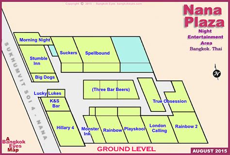 nana center bangkok|map of nana plaza bangkok.